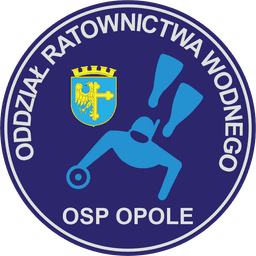 Logo Ochotnicza Straż Pożarna Oddział Ratownictwa Wodnego w Opolu