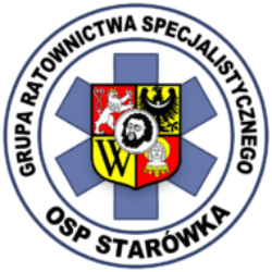 Logo Ochotnicza Straż Pożarna Grupa Ratownictwa Specjalistycznego Starówka